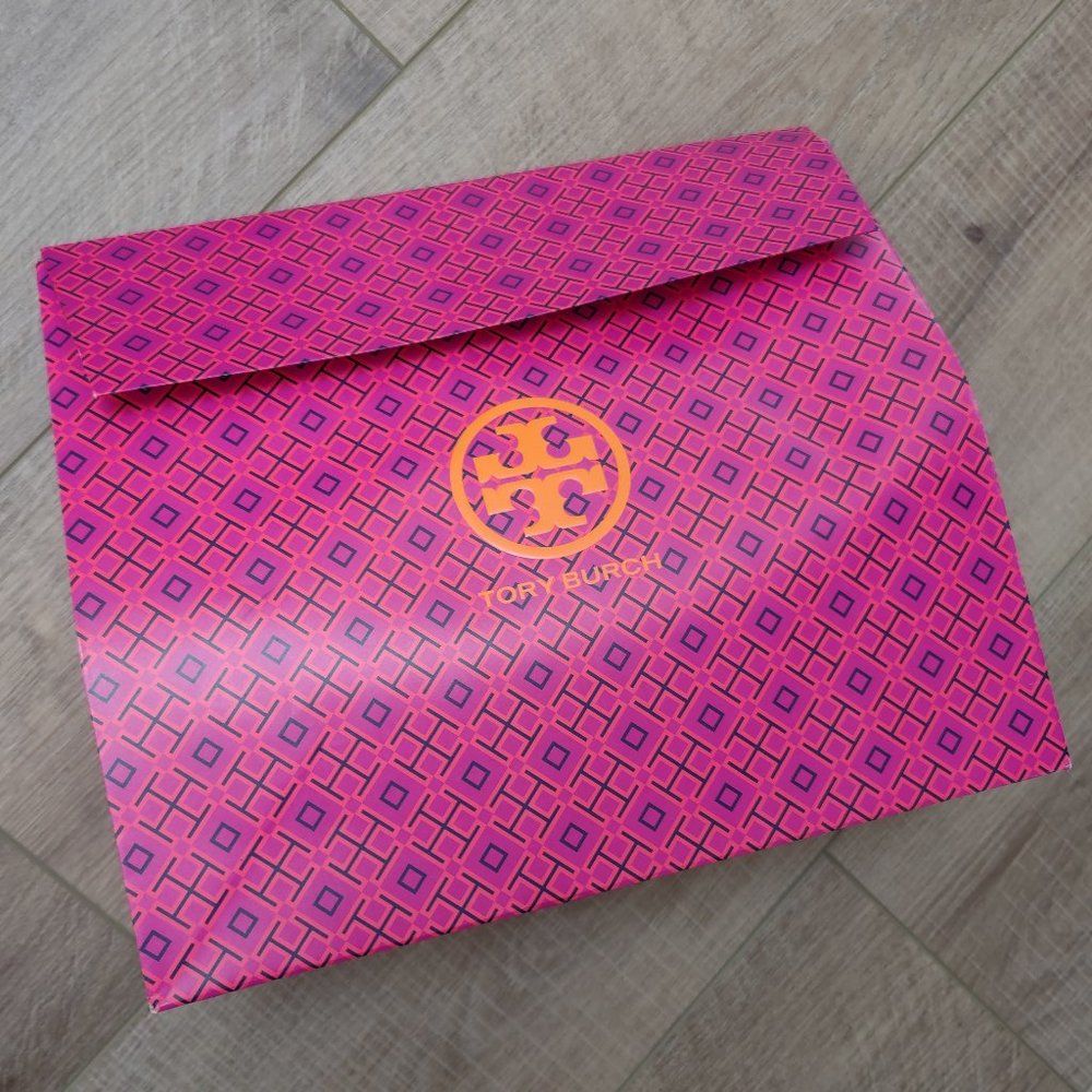 Tory Burch Velcro Gift Bag - Pink Purple